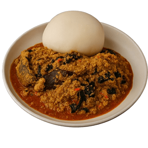 Egusi Soup & Swallow